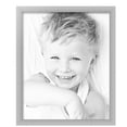 thumbnail image 2 of ArtToFrames 18" x 22" Stainless Steel Picture Frame, 18x22 inch Silver MDF Poster Frame (WOM-3882), 2 Pack, 2 of 8