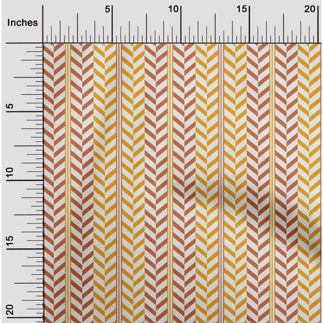 oneOone Silk Tabby Fabric Stripe & Herringbone Geometric Decor Fabric Printed BTY 42 Inch Wide