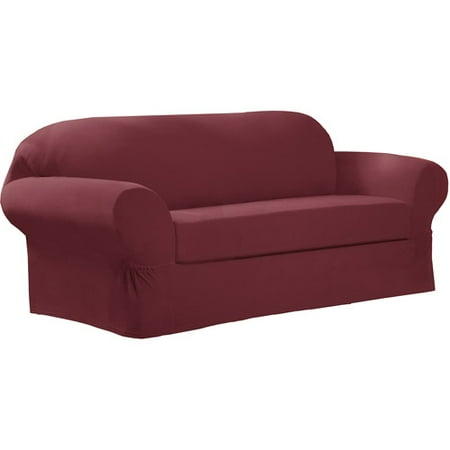 Maytex Stretch Collin 2 Piece Sofa Furniture Cover Slipcover