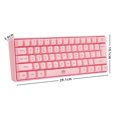 thumbnail image 2 of G61 61 Keys RGB Bluetooth-compatible Wireless Gaming Keyboard for PC Laptop, 2 of 7