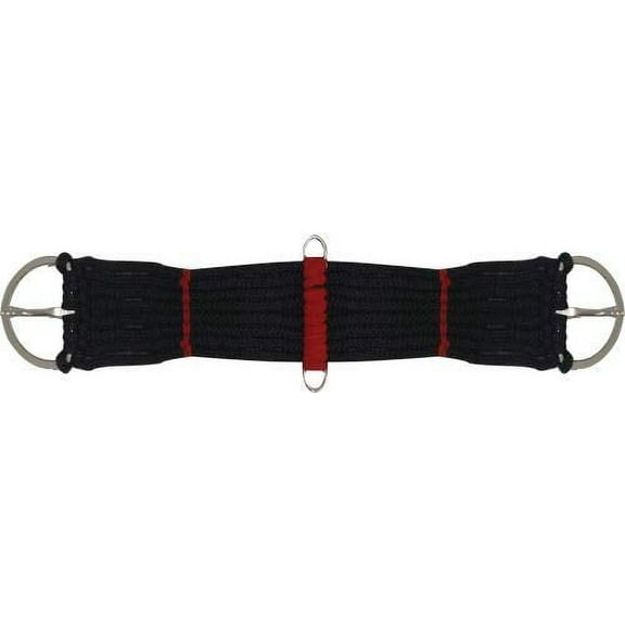 Pony/Mini 9-Strand Western Rope Cinch w/ Center D-Rings (18)