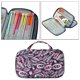 thumbnail image 3 of Bolsa de Almacenamiento organizadora de viaje Macarena Hojas moradas Estuche de gancho de ganchillo, 3 of 8
