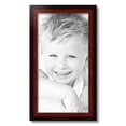 thumbnail image 2 of ArtToFrames 11x21" Matte mahogany Diploma Picture Frame, Brown Wood Poster Frame, with Regular Acrylic and 2 (FBPL-5108), 2 of 7