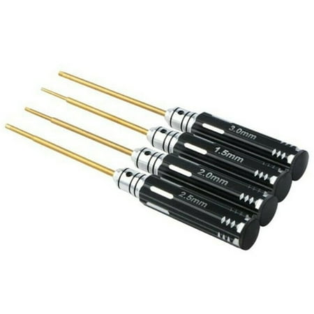 

4 in 1 Aluminum Alloy Hex Handle Socket Screwdriver Model Repair Purpose Tool