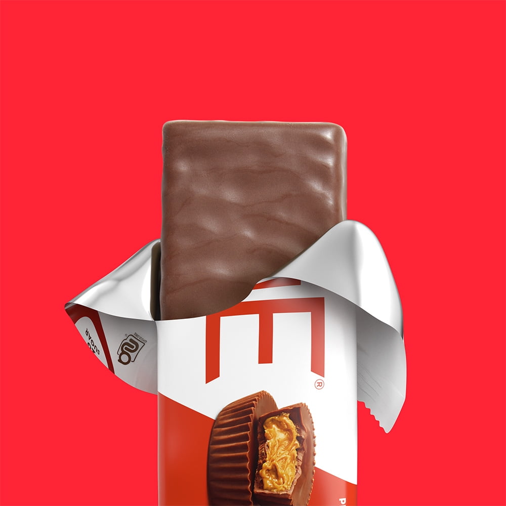 ONE Brands Protein Supplement Bar, Peanut Butter Cup, 20g Protein, 12 Count