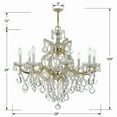 thumbnail image 2 of Crystorama Lighting - Nine Light Chandelier - Chandelier - Maria Theresa - Eight, 2 of 7