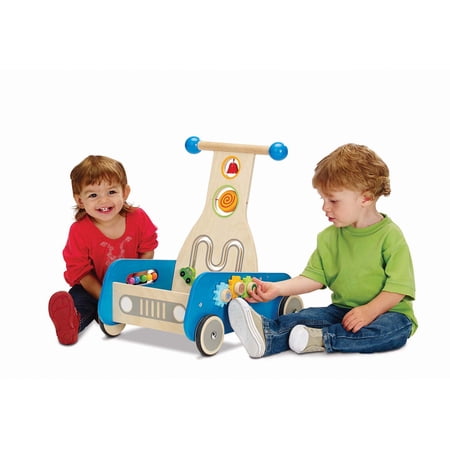 Spark. Create. Imagine. Wooden Walker, Blue