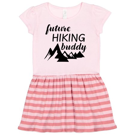 

Inktastic Future Hiking Buddy Gift Toddler Girl Dress