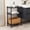 Black, variant on GDF Studio 3-Tier Metal Wire Shelving Unit, Adjustable Storage Rack, White