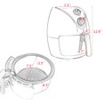 thumbnail image 3 of Costway Friteuse Électrique 1500W avec Système de Circulation d'Air Rapide, 3 of 8