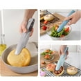 thumbnail image 5 of RKSTN Kitchen Tongs Food Clip Set of 3 Food Clips Barbecue Steak Grill Clips Baking Bread Clips Easy to Clean Hygienic Suitable for Frying Grilling and Serving, 5 of 5