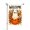 Color 4, variant on Halloween Garden Flag Cute Ghost With Bats Boo Linen Fall Garden Flags for Outside 12x18 inch