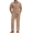 Khaki, variant on COOFANDY Mens White Outfit Summer Beach Outfits for Men Casual Short Sleeve Shirts and Pants Sets