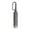 Gray, variant on Ring Buckle Reverse Folding Umbrella, Reflective Safety Strip, Windproof Fiberglass Frame, Portable Travel, Rain Protection