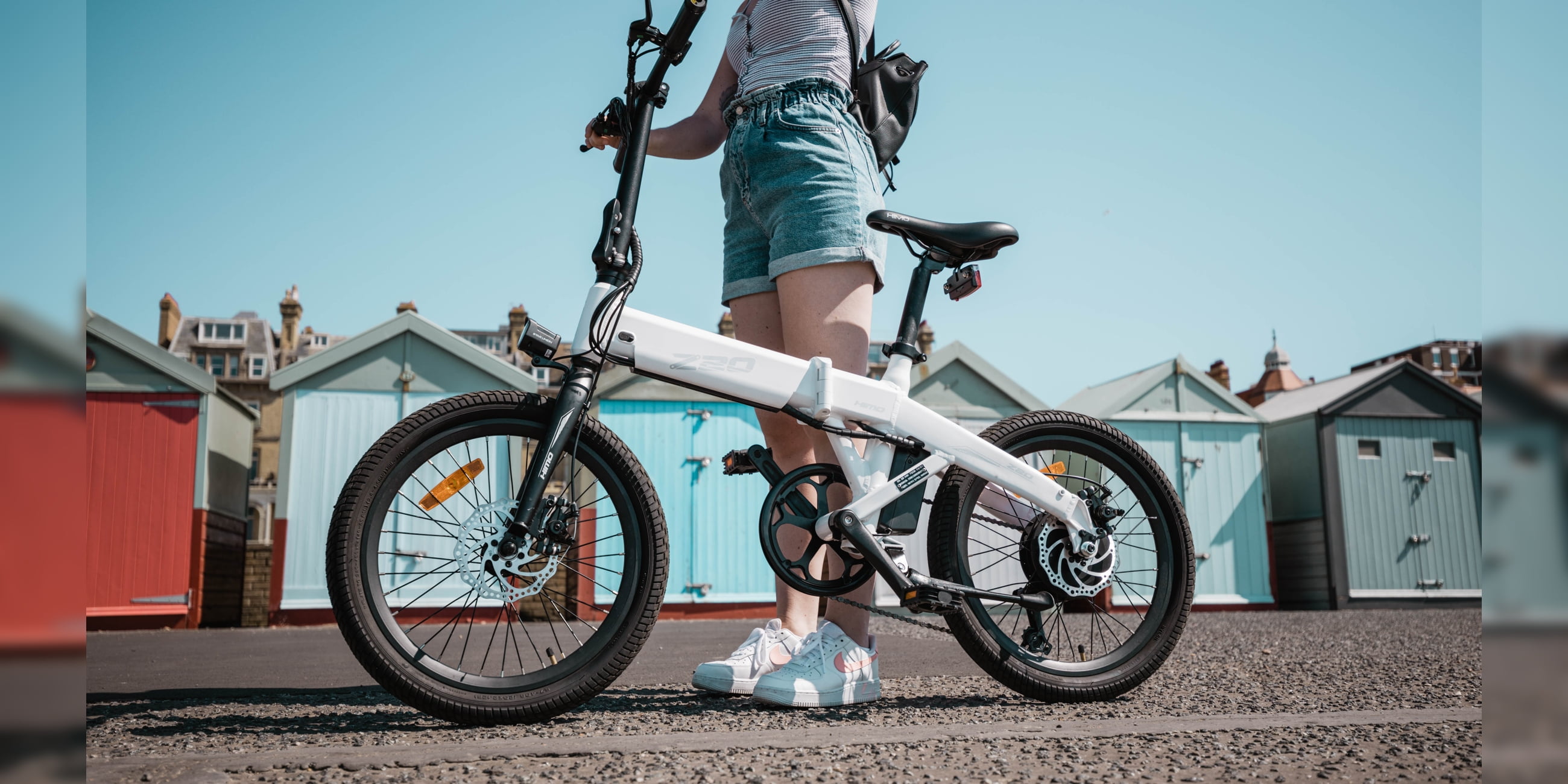 HIMO Z20 Folding E-bike - White, Range up to 80 KM, 6-Speed Shimano  Transmission - Walmart.ca