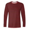 thumbnail image 3 of Men's T Shirt O-Neck Clothing Apparel Outdoor Long Sleeve Print Fashion Designer Vintage 4XL, 3 of 4