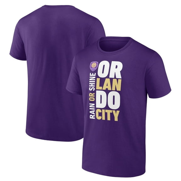 Men's Purple Orlando City SC Rain or Shine Statement T-Shirt