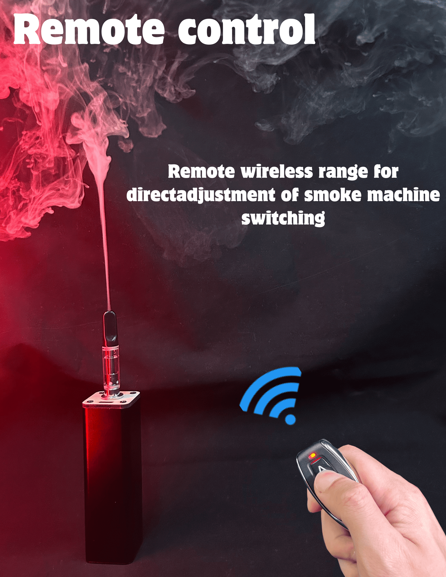 Portable Mini Smoke Machine Handheld fog Machine for Photography Cosplay Smoke Making Machine Outdoor Events, Parties