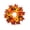 Multicolor12, variant on WWG Artificial Fall Wreath, Silk Flower and Plastic Composite Wreath, 15.75x14.96x2.76in, Lightweight 177g, 3 Fall Themed Designs, Flexible Rattan Ring Base, Multi Scene Hanging Decor for Door Wall