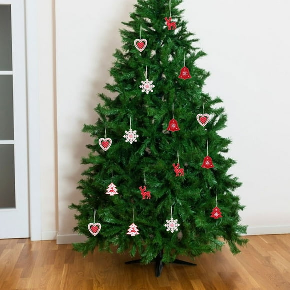Adorno de Navidad decoración del árbol de Navidad decoraciones duraderas para árboles de Navidad decoración del árbol de Navidad adorno colgante para el hogar del árbol ANGGREK Otros
