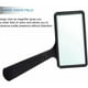 thumbnail image 4 of 10X Portable Magnifying Glass, Rectangular Magnifying Glass, Scratch Resistant Glass Lens for Elderly Reading, Hobby, Repair, Observation, 4 of 4