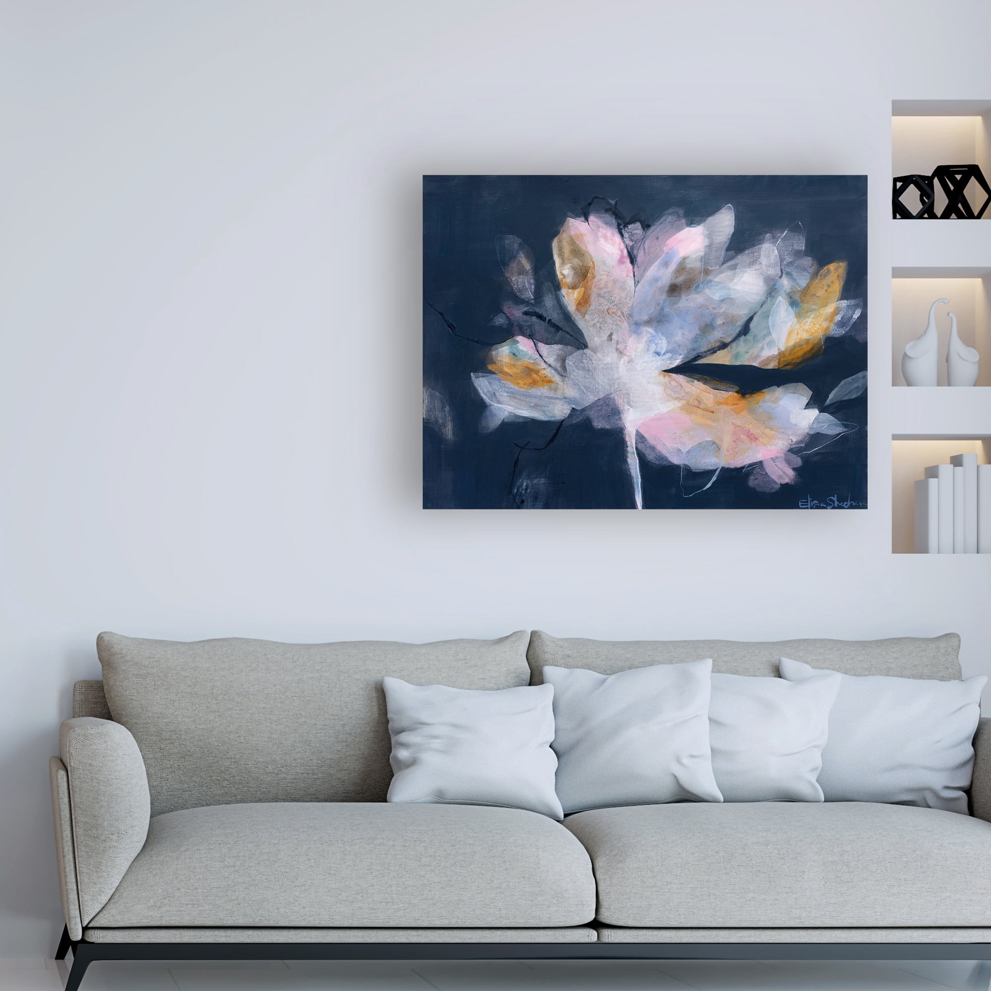Trademark Fine Art 'Magnolia Gloaming No. 2' Canvas Art by Elisa Sheehan