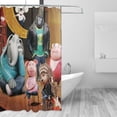 thumbnail image 3 of Movie Sing 2 Shower Curtain Sets, Funny Bathroom Shower Curtains, Waterproof Fabric for Bathroom Decor Bathtub with 12 Hooks 72x72in, 3 of 8