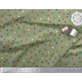 thumbnail image 3 of Soimoi Viscose Chiffon Fabric Dot & Triangle Geometric Printed Craft Fabric by The Yard 42 Inch Wide, 3 of 3