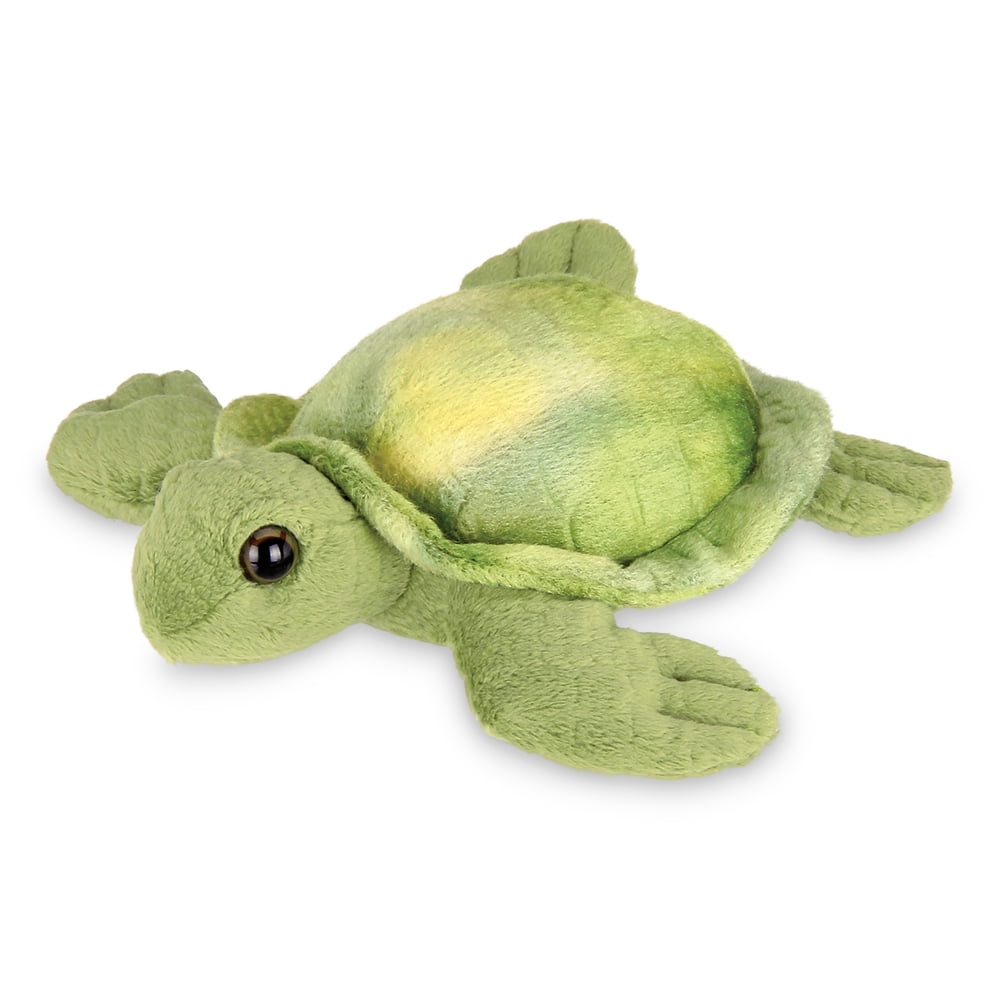 13.5" Sea Turtle Stuffed Animal with Babies Soft Turtle Plush Toy with Zipper 