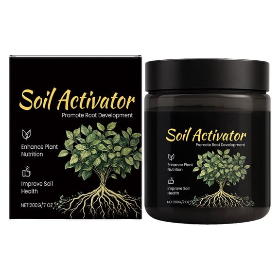 Soil Pro Activator 7 Fl Oz Soil Enhancement Activator for All Plant Varieties