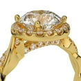 thumbnail image 2 of 2.80 Ct Stunning Round Diamond Bridal Rings Solid 18K Yellow Gold, 2 of 6