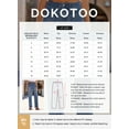 thumbnail image 5 of DOKOTOO Women's Wide Leg Jeans High Waisted Stretchy Straight Leg Denim Pants with Pockets Loose Fit Trendy Jeans for Casual (Sizes 4-18), 5 of 8