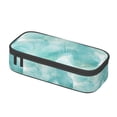 thumbnail image 2 of Goofa Blue Marble Pattern Pencil Case, Multi- Slot Pencil Pouch, Portable Pencil Bag, Pen Case for& Office, 2 of 9