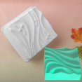 thumbnail image 3 of Molde de silicona for pastel de mousse francés con diseño de duna superior cuadrado | Herramientas for hornear de cocina | Esencial for hacer postres de fiesta., 3 of 5