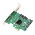 thumbnail image 3 of Hard Disk Expansion Card Computer Accessories Hard Disk Expansion Card PCIE SATAⅢ 88SE9215 Portable Computer Accessories 6Gbps 2.0‑Channel, 3 of 8