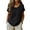 Black, variant on Gaexia Breathable Blend Short Sleeve Tee For Relaxed Fit Casual Round Neck Summer Top Soft Lightweight Comfortable Blouse (Sky Blue,S)