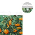 thumbnail image 5 of Yayeee Shower Curtain with Hooks 72"x72" Waterproof Fabric Bathroom Hanging Decor, Orange Tree Pattern, 5 of 5