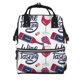 thumbnail image 1 of Fotbe Red Wine Glass Bottle Mochila Maternidad - Lona de Sarga Impermeable, Mochila de Pañales de Gran Capacidad con Múltiples Bolsillos y Correas Ajustables, 1 of 6