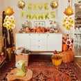 thumbnail image 6 of Ovzne Thanksgiving Balloons Set - Squirrel Pinecone Maple Leaf Themed Decor For Holiday Parties, 6 of 6