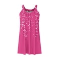thumbnail image 4 of Ovzne Robes d'Été pour Femmes Robe pour Femme Mode Robe Décontractée Sans Manches Imprimée Robe pour Femmes Imprimée Liquidation, 4 of 5
