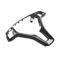 thumbnail image 2 of Cubierta del volante Piezas de reparación de la cubierta del volante Moda y estilo Fibra de carbono negra, 2 of 8