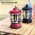 thumbnail image 3 of Lanterne Extérieure Suspendue Camping Gradation Réglable Lampe de Tente Portable Lampe de Chemin à Piles Lampe de Nuit Rouge, 3 of 7