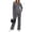 Dark Gray, variant on Lounge Sets for Women 2 Piece Outfit Sweatsuits Sets Crewneck Pullover Sweatshirts and Sweatpants Tracksuits Fall Clothes