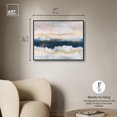 thumbnail image 4 of Indigo Tides Canvas Print Blue Art by Art Remedy, Black Frame, 30 x 24, 4 of 6