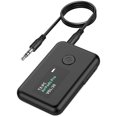 thumbnail image 1 of Tooth 5.0 Transmitter Receiver With Oled Screen, 2-in-1 Wireless 3.5mm Tooth Adapter, Low, 1 of 5