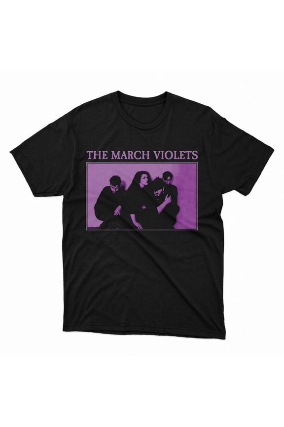 Reprint Rare The March Violets Shirt, Skeletal Family, The Danse Society, Post-punk, Gothic