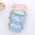 thumbnail image 3 of Dosaele Baby Cotton Training Pants Panties Baby Diapers Reusable Cloth Diaper Nappies Washable Infants Children Underwear, 3 of 4