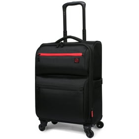 Protege Trulite 20" Lightweight Carry On Luggage Black, 23" x 9" x 14.25", 4.7lbs