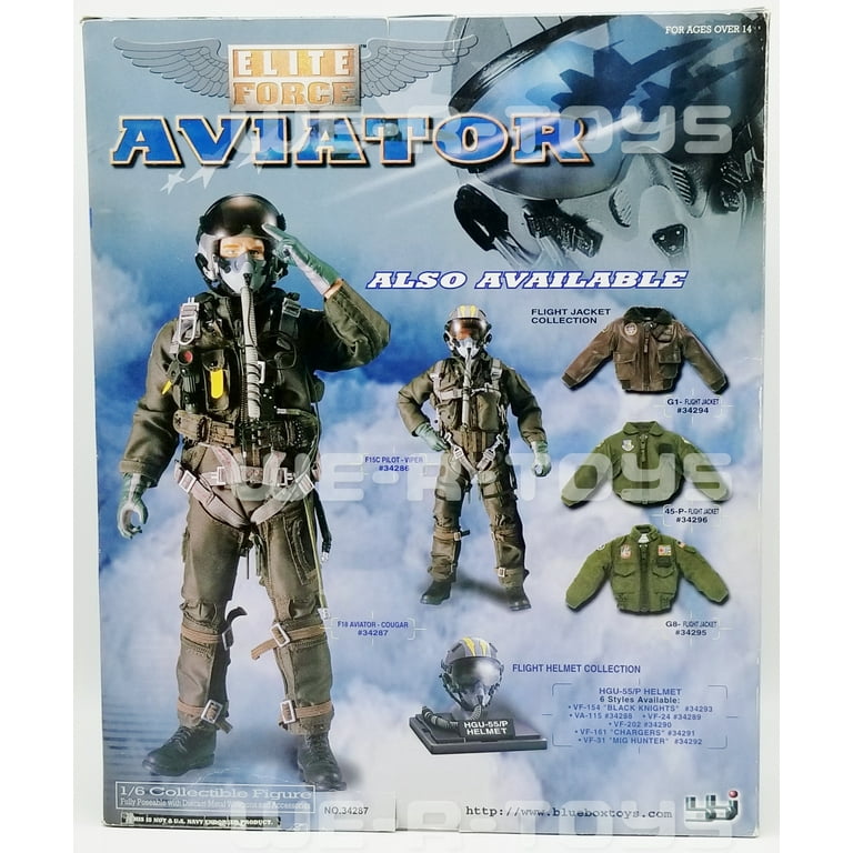 Elite Force Aviator F-15C Eagle Pilot Viper 1/6 Collectible Figure Poseable  NEW