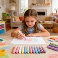 thumbnail image 4 of Dustless Chalk Set for Art Drawing and Doodling Washable Toddler Safe Easter Outdoor Writing Supplies 12PCS, 4 of 6
